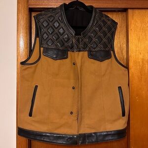 First MFG motorcycle vest